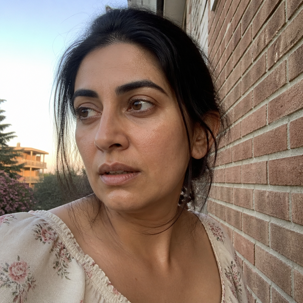 AI-generated fictional portrait