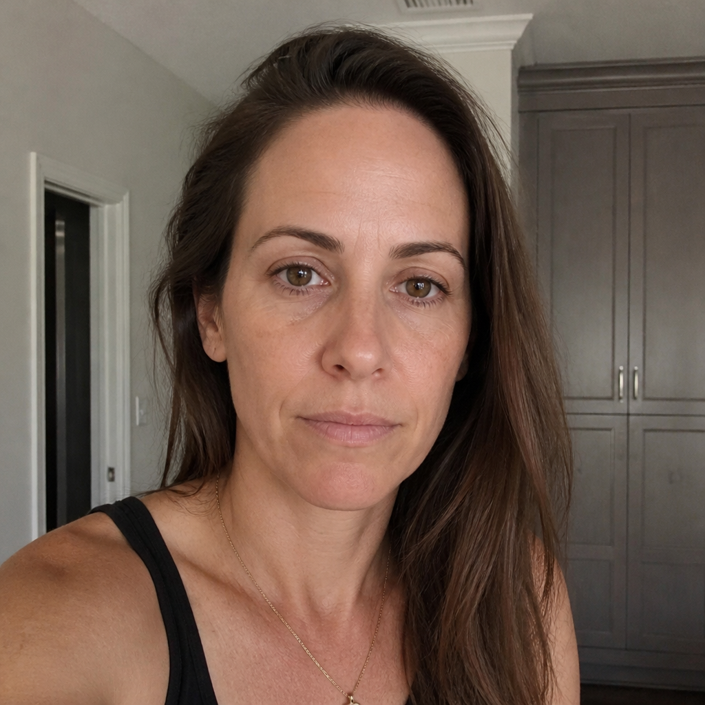AI-generated fictional portrait
