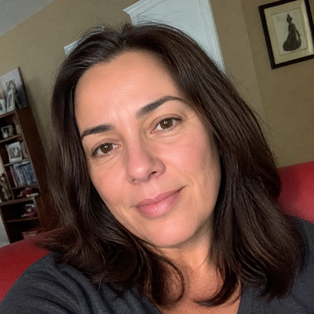 AI-generated fictional portrait